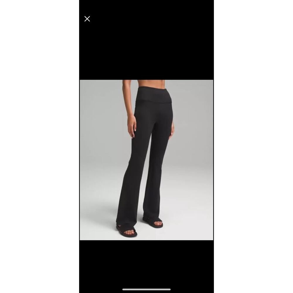 lululemon Groove Super-High-Rise Flared Pant Nulu Brand New w/tags Size 4